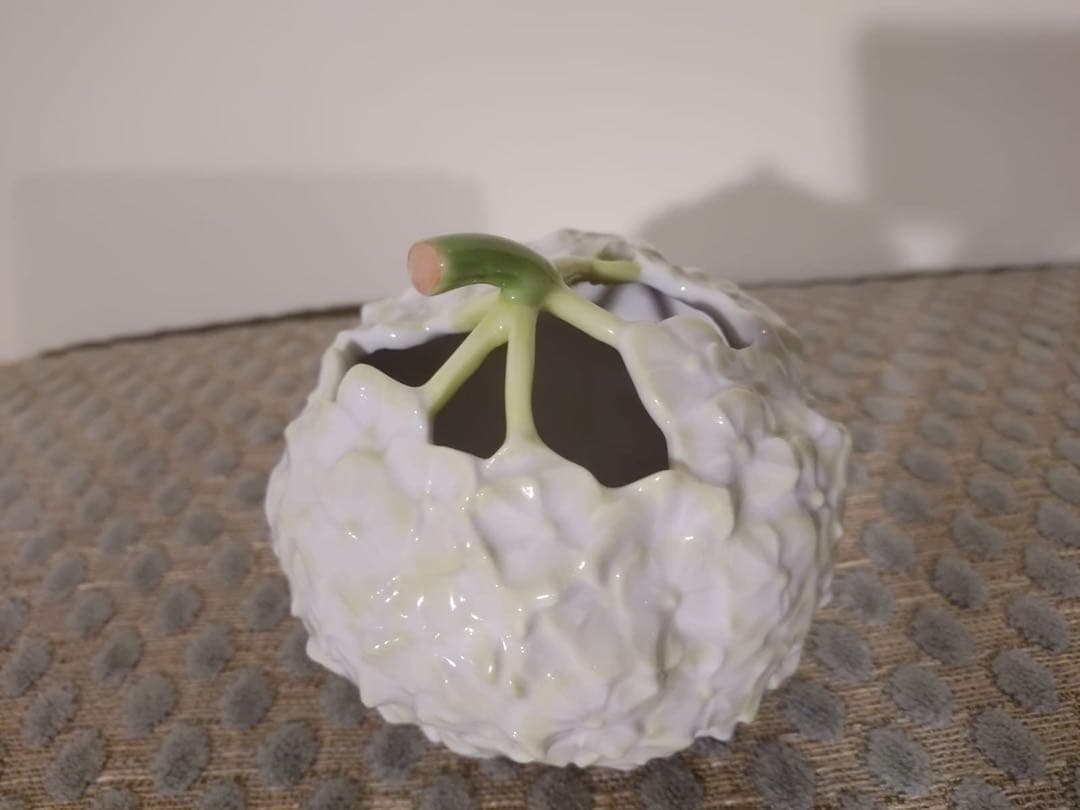 【極美品ロイヤルコペンハーゲン:紫陽花フラワーベース】