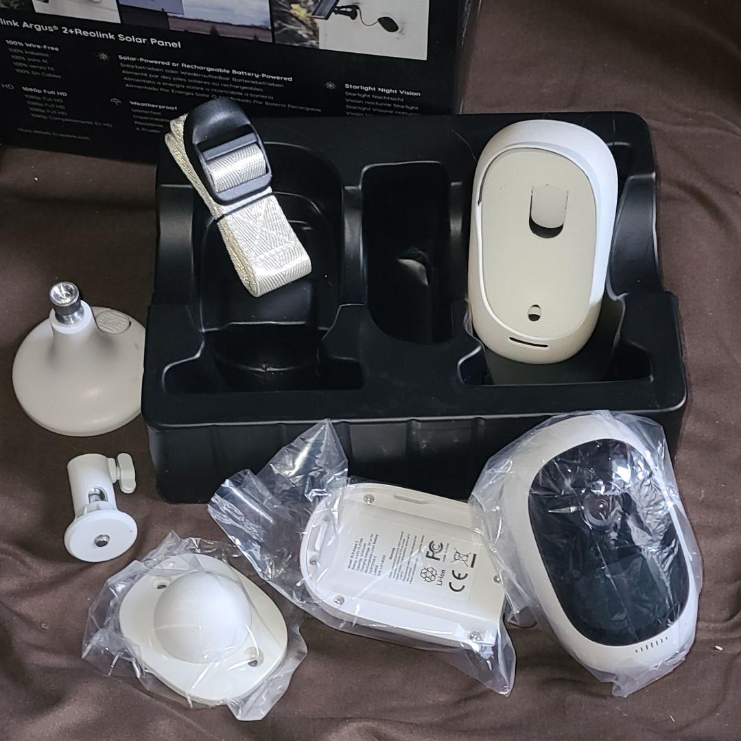 防犯カメラ Reolink Argus 2, Solar Panel セット