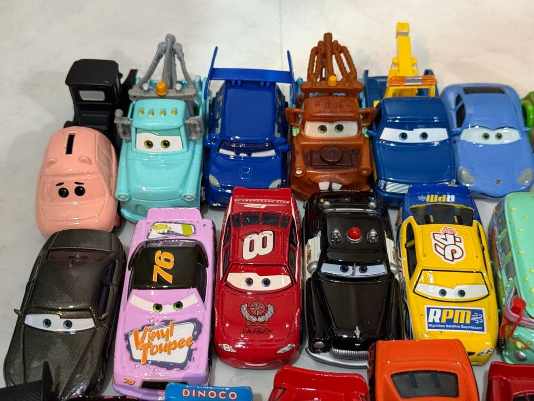 み*い様 カーズ ミニカー 36台セット ジャンク