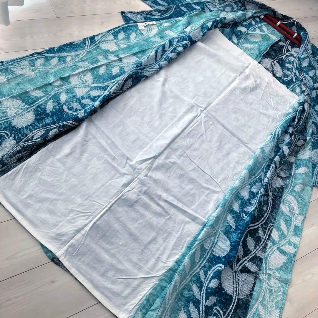 ローラ やまと誂　有松絞り　浴衣　高級浴衣　しつけ付　No.-a100