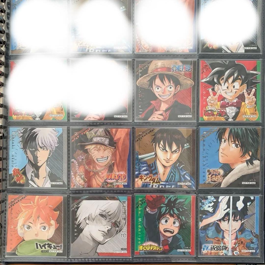 ジャンプキャラクターズストア　限定　非売品　ステッカー　10種類セット　ナルト