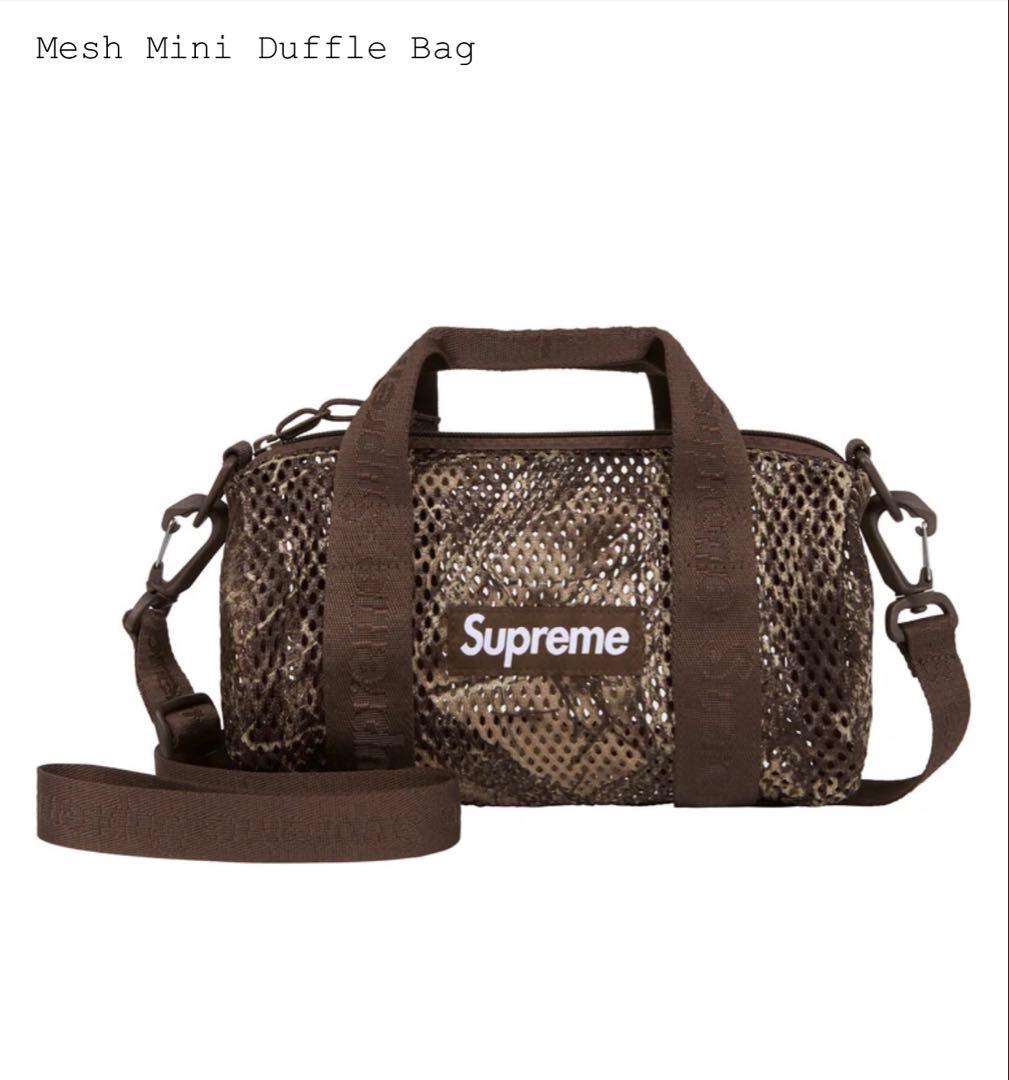 バッグ Supreme Mesh Mini Duffle Bag TrueTimber