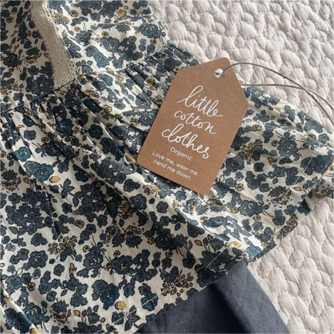 一点限り　littlecottonclothes 新品未使用　花柄ブラウス