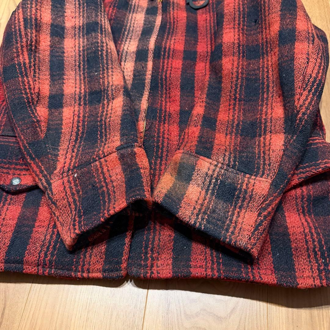 フェード◎ 40s SPORTCLAD ハンティングジャケット コの字