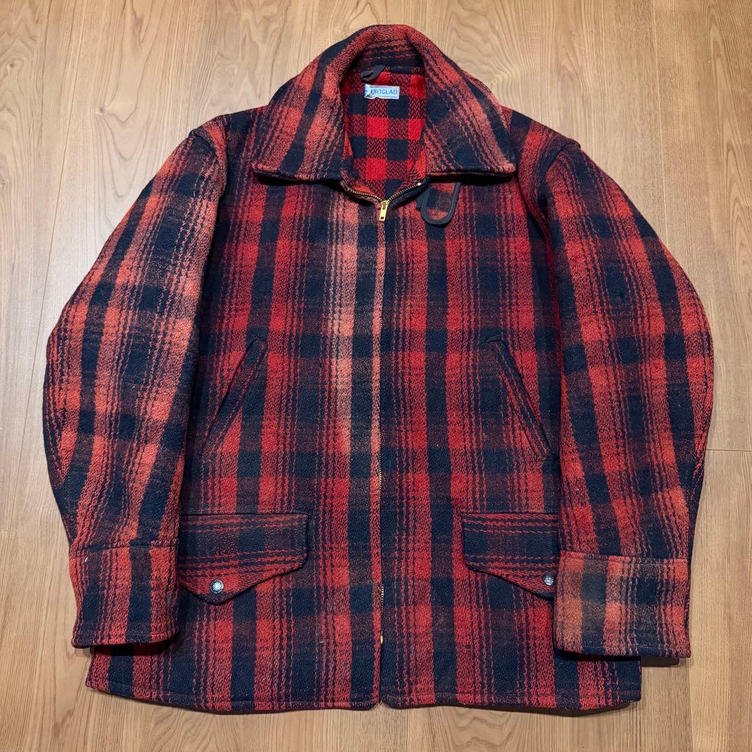 フェード◎ 40s SPORTCLAD ハンティングジャケット コの字