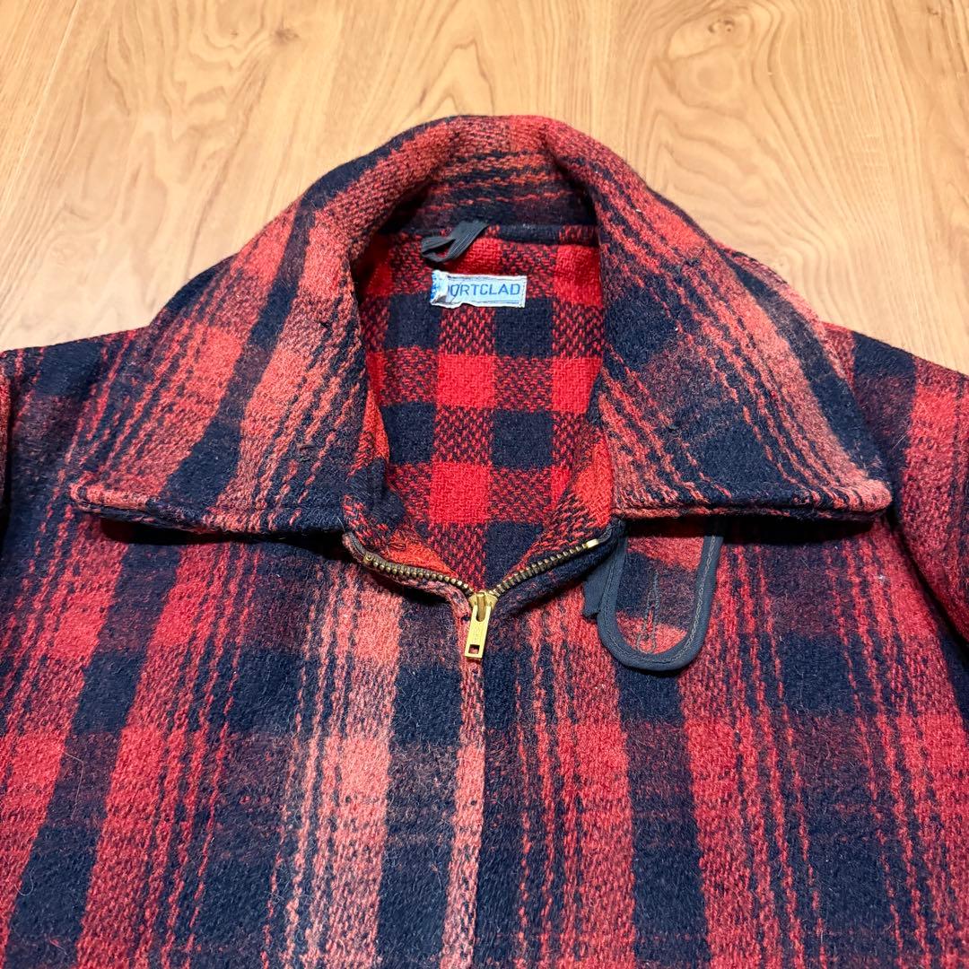 フェード◎ 40s SPORTCLAD ハンティングジャケット コの字