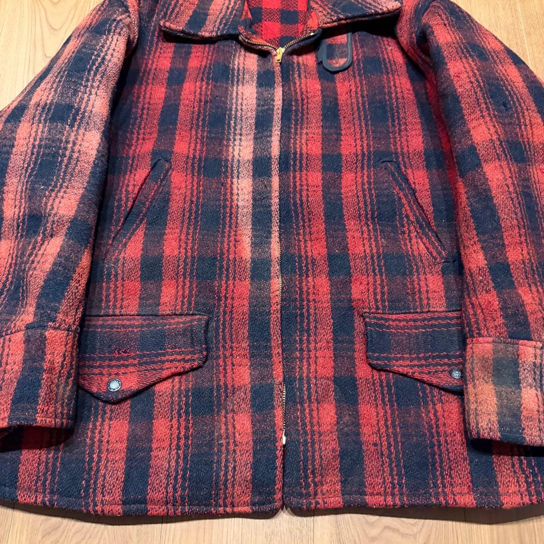 フェード◎ 40s SPORTCLAD ハンティングジャケット コの字