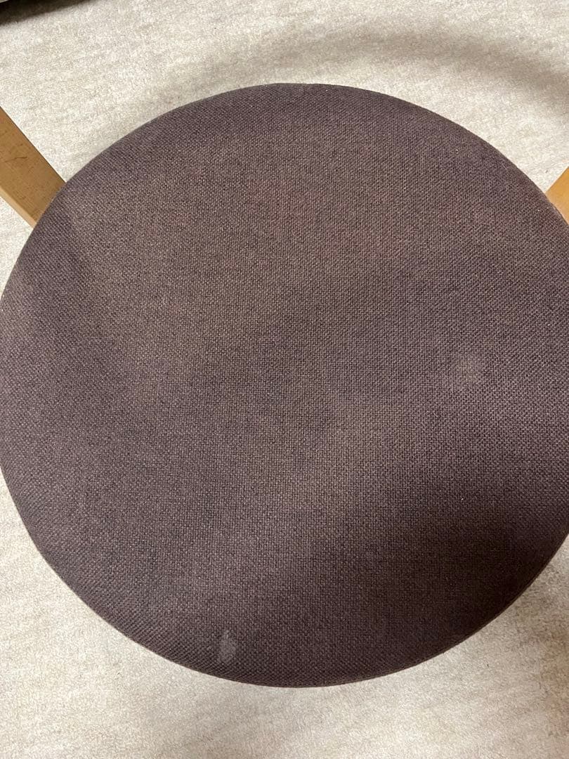 【KSM】 日進木工 座椅子 木製フレーム 布張り MAWARIZA