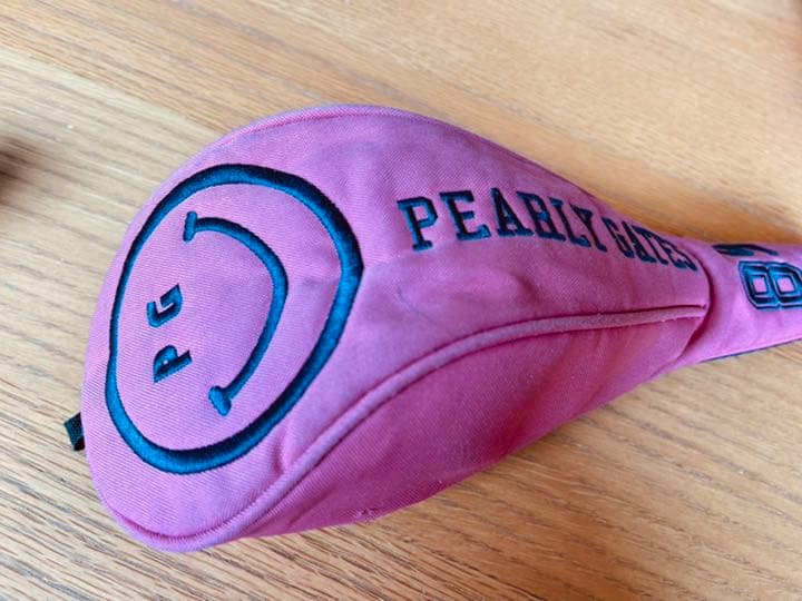 【annamama】パーリーゲイツ　ニコちゃん　ヘッドカバー 3点セット