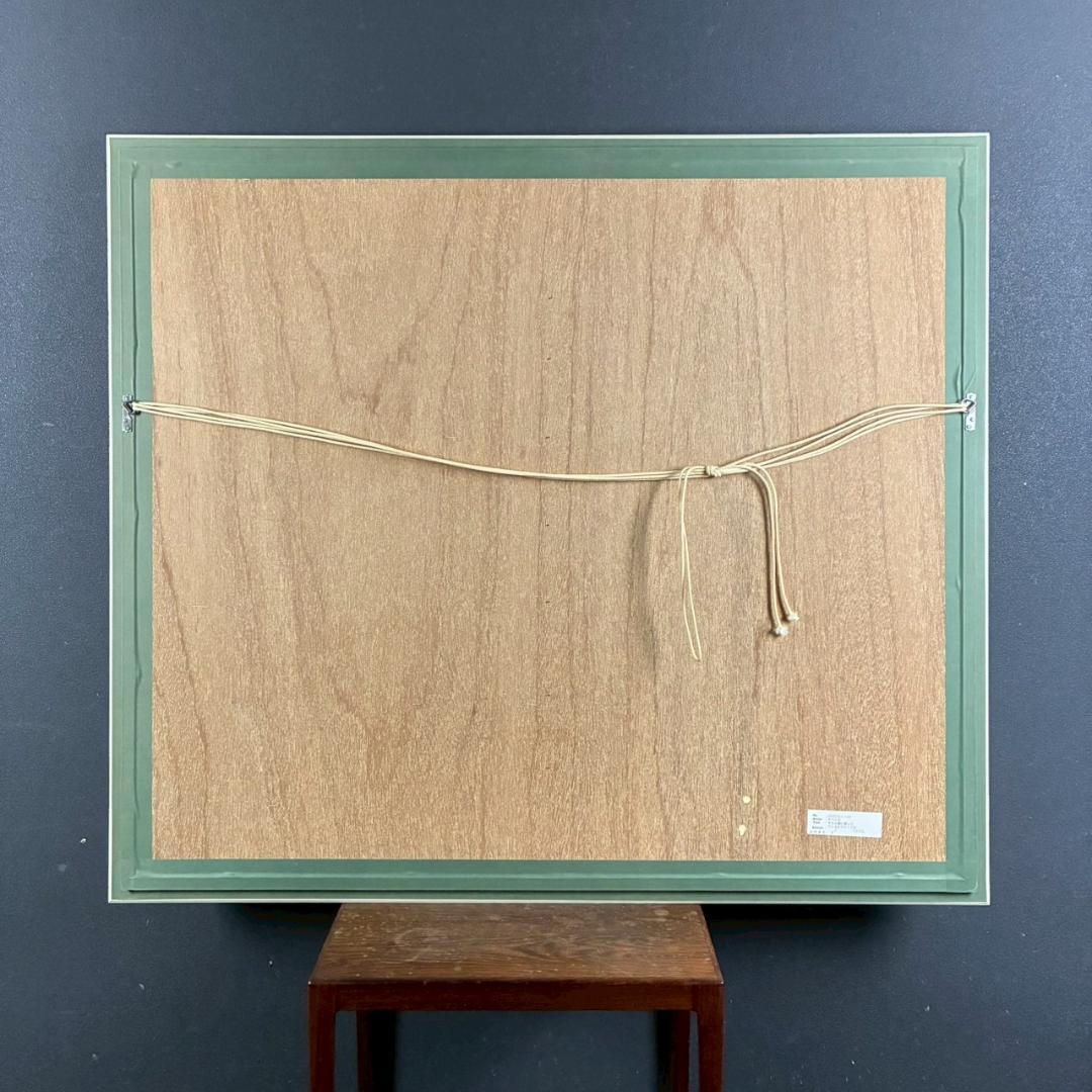 美品 ヒロ・ヤマガタ「そよ風に乗って」シルクスクリーン 大作 直筆サイン保証書有