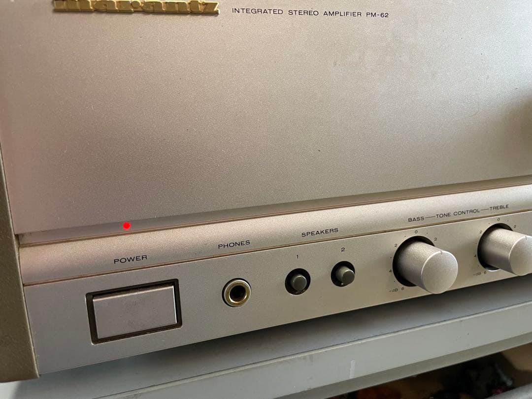 マランツ　プリメインアンプ　PM-62F