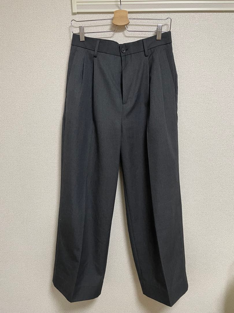 monkey time ワイドスラックス　グレー