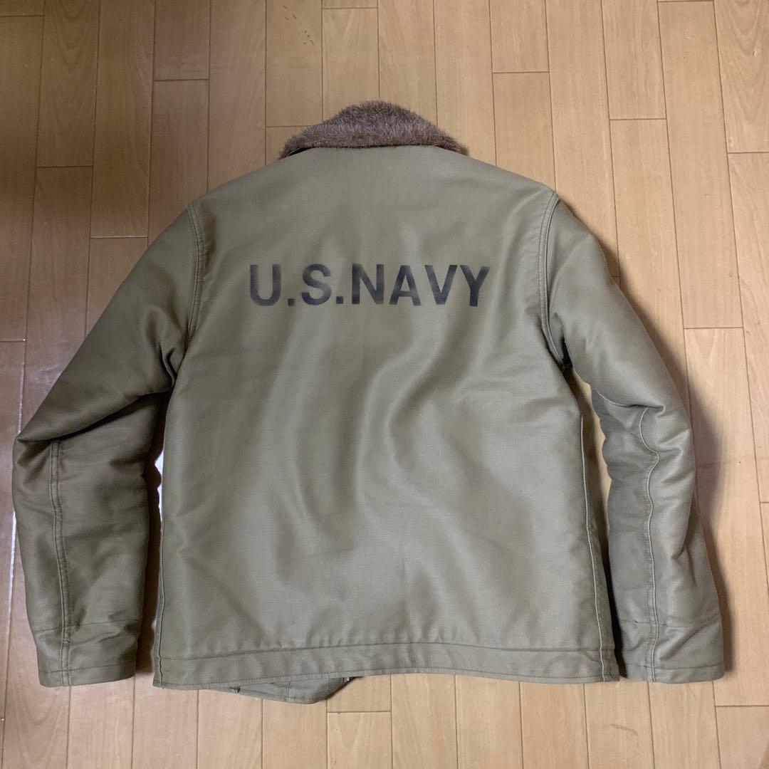 美品　ヒューストン　Houston N-1デッキジャケット　サイズ38