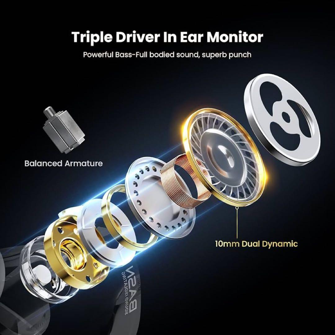 BASN Bmaster IEM トリプルドライバー