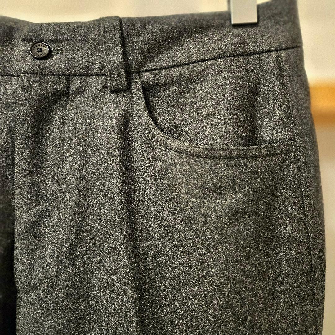 ベルナール ザンス 『ガストン』ウールフランネルパンツ/ベルウィッチジャブス