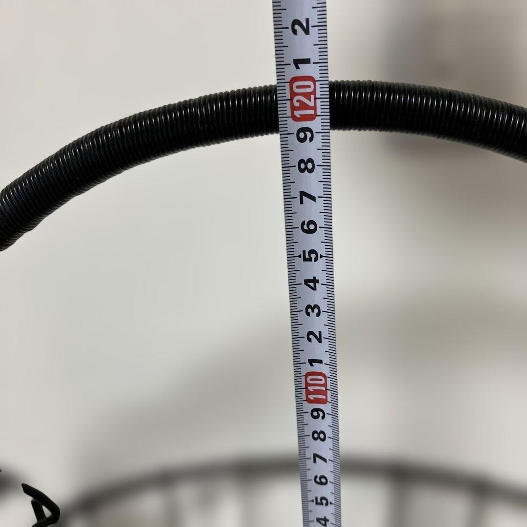 アンティーク風ブラック 3段ワイヤーバスケット