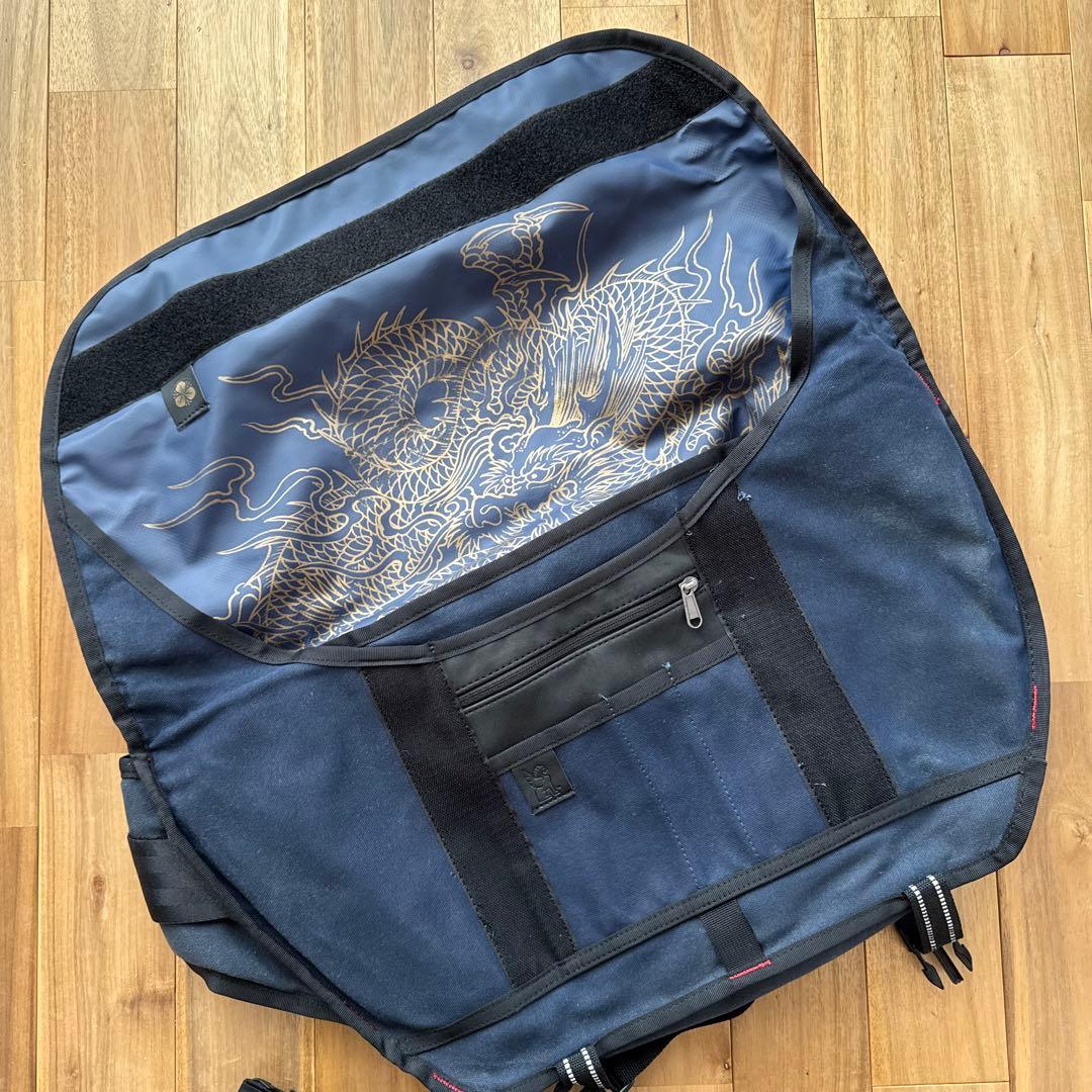 彫俊✖️Chromeコラボ　メッセンジャーバッグ