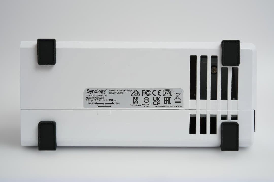 Synology NASキット 2ベイ DS223j/G 箱無し