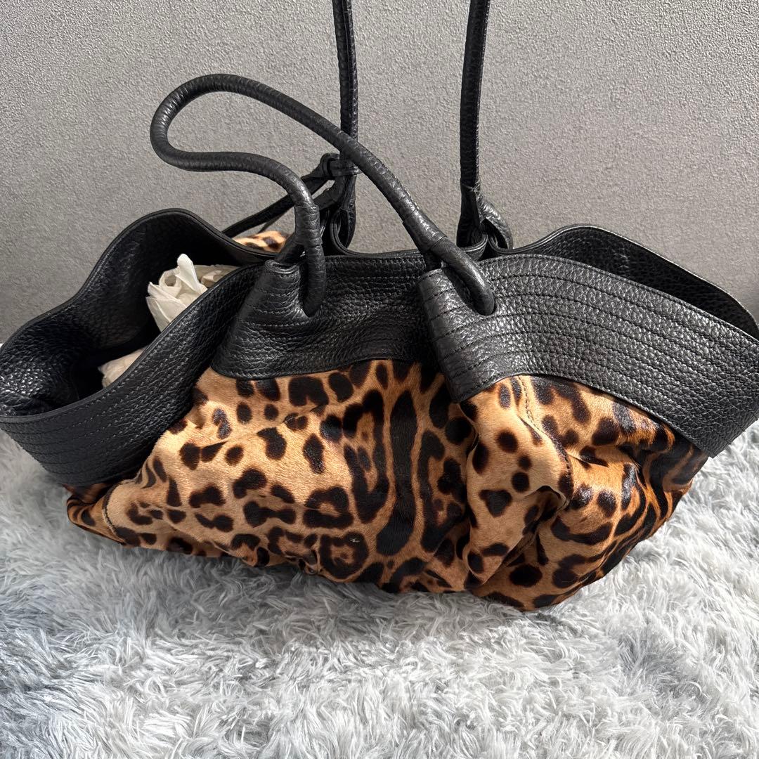 DOLCE &GABBANA レオパード　バッグ