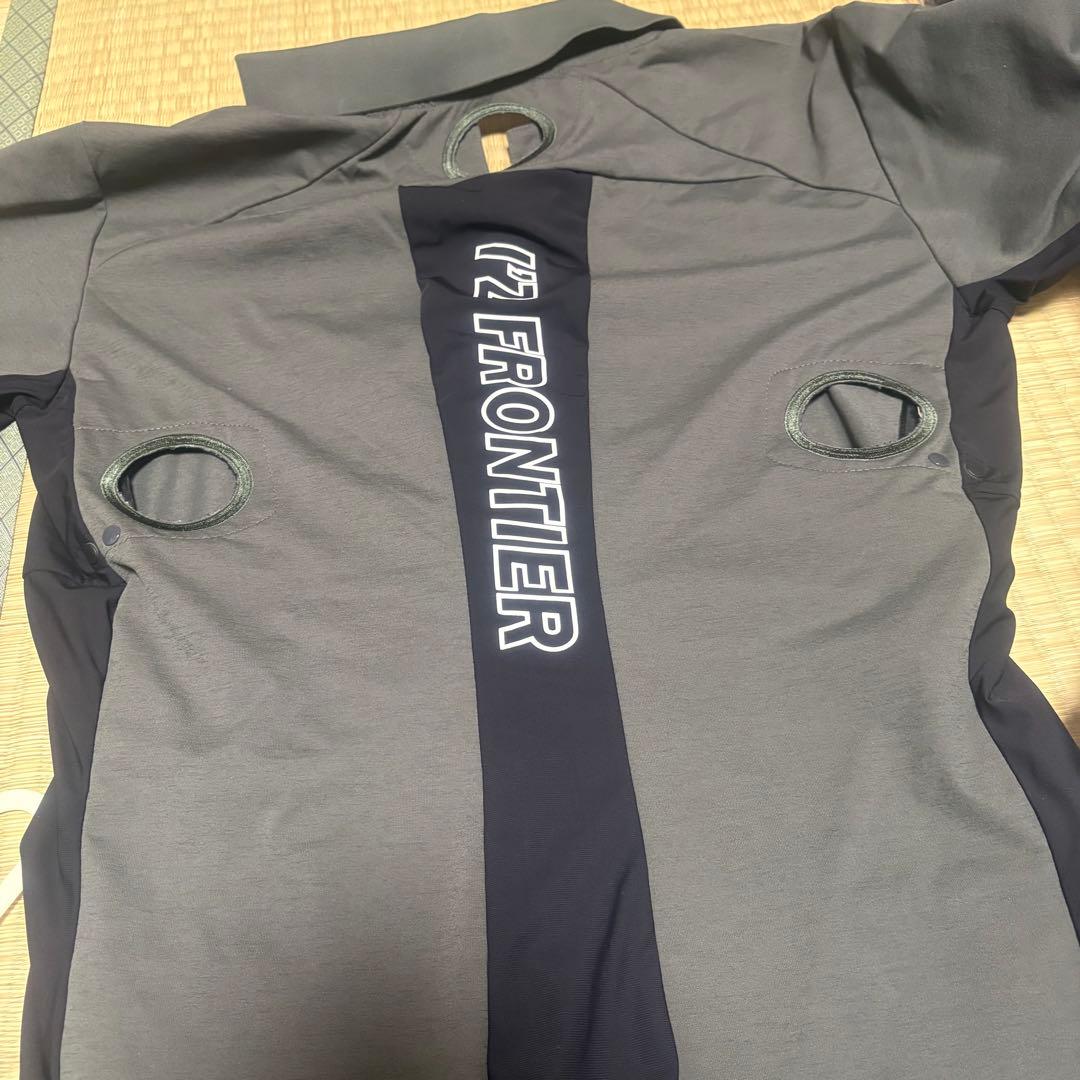 【未開封＆美品】I'Z FRONTIER 空調服 Lサイズ ネイビーカーキ