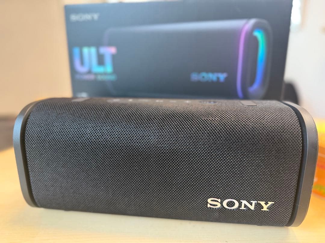 重低音！ポータブルSONY ULT FIELD 5 Bluetoothスピーカー