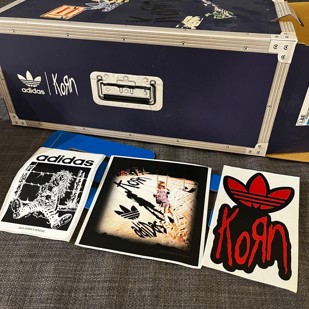 新品箱付27.5cm Korn × adidas Adilette