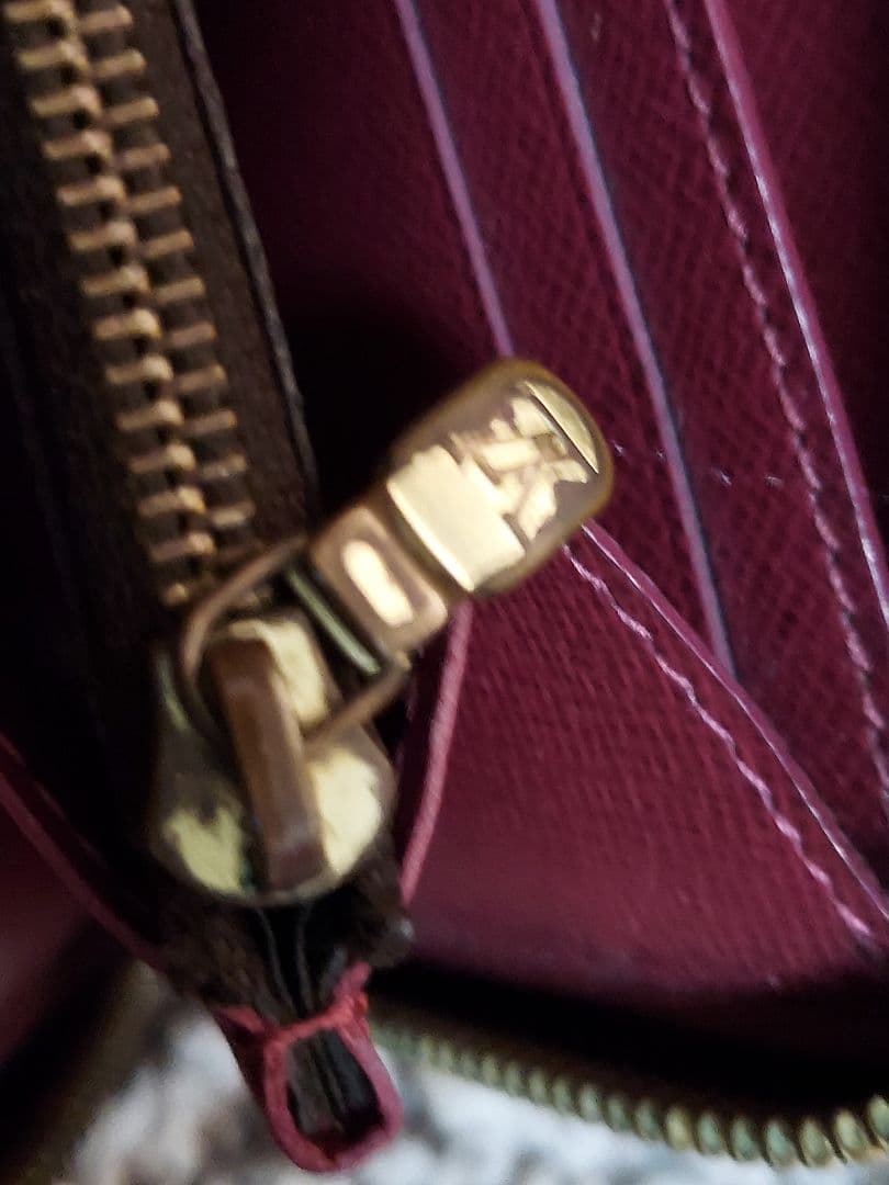 ルイヴィトン ポルトフォイユ クレマンス フューシャ モノグラム 長財布