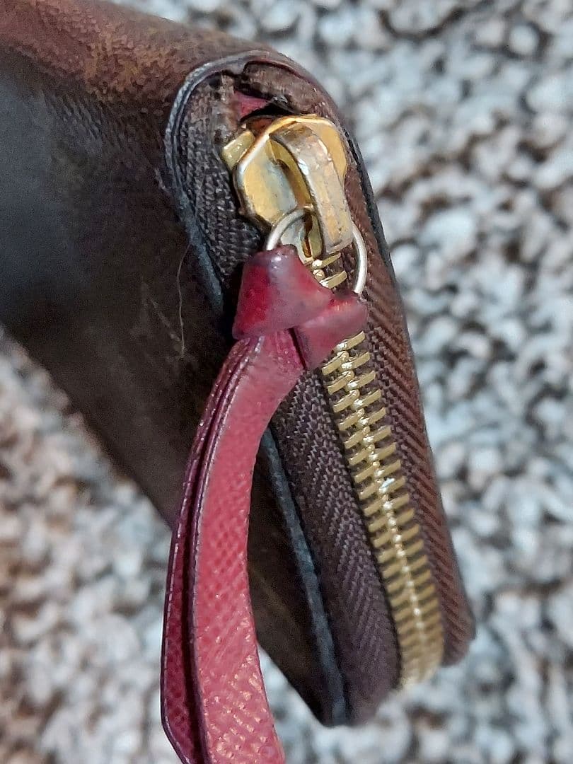 ルイヴィトン ポルトフォイユ クレマンス フューシャ モノグラム 長財布