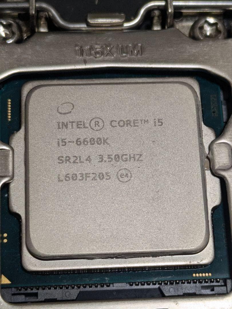 【CPU付i5-6600K】ASUS Z170-A / LGA1151