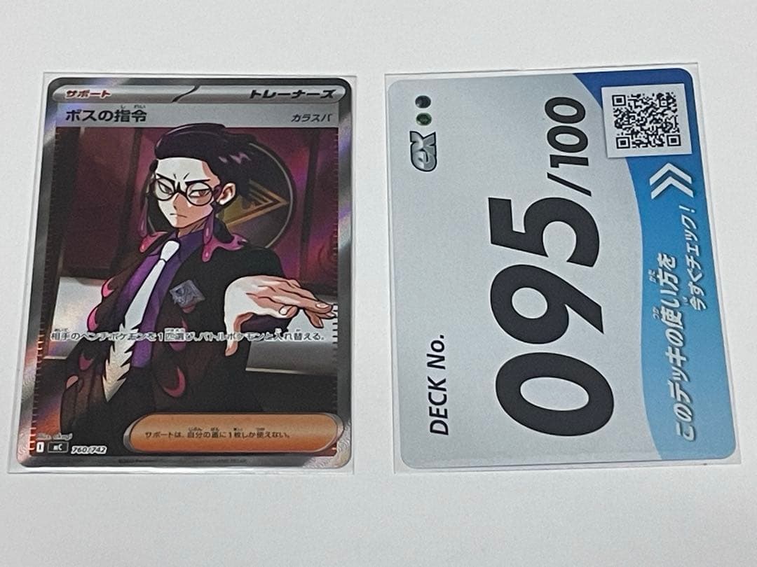 ボスの指令　カラスバ