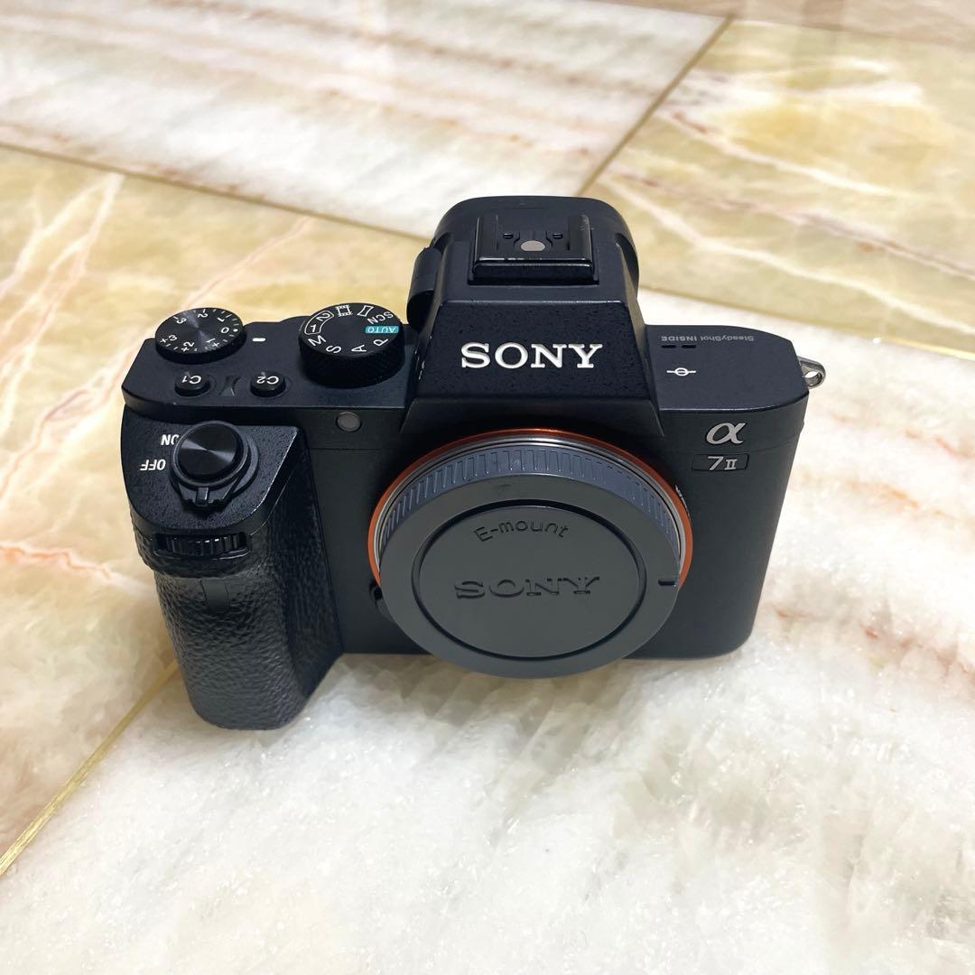 ソニー　α7ii　ボディ　(バッテリーx2、充電器付き)