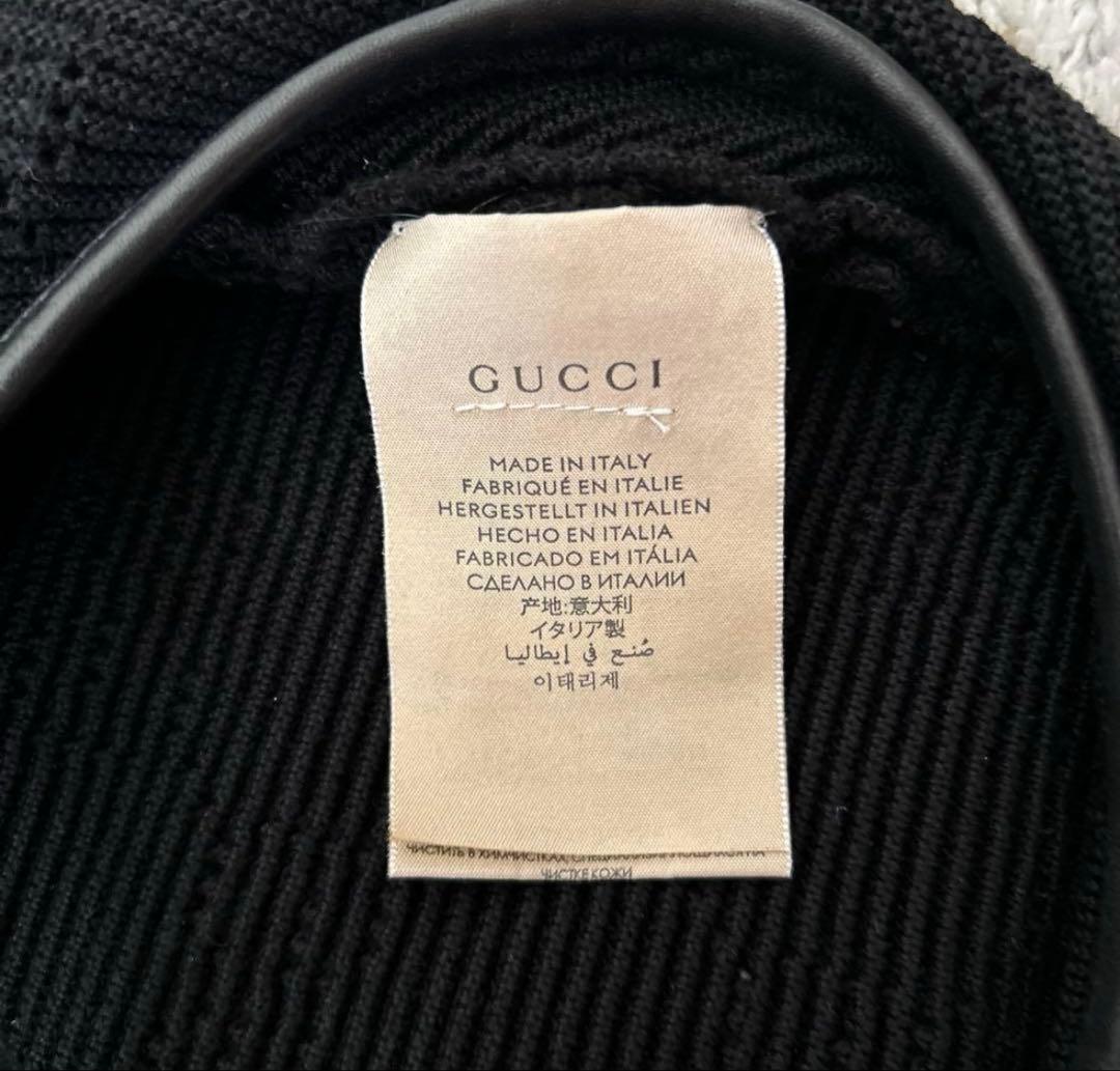 Gucci GGクロシェ ベレーハット