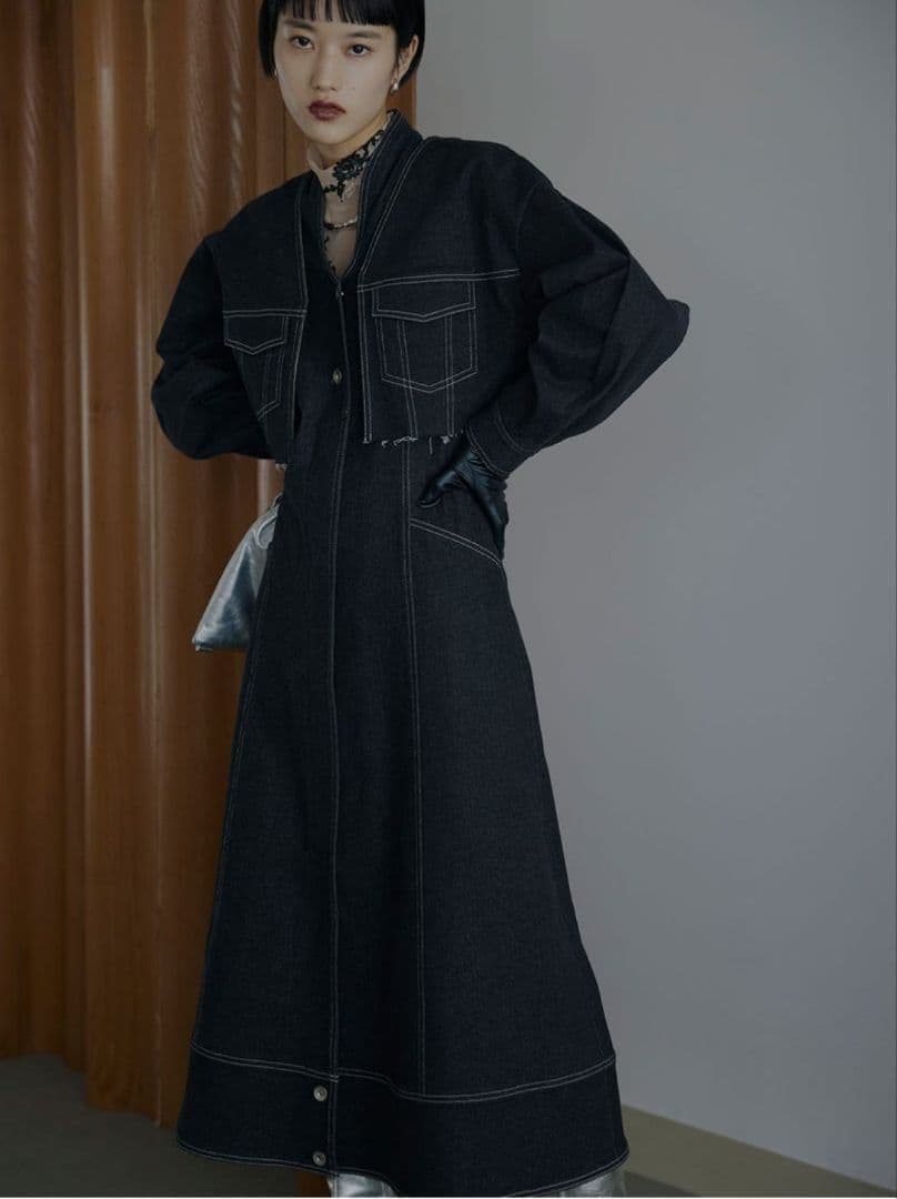 アメリ　UND 3WAY DENIM DRESS デニム　ジャケット　ワンピース