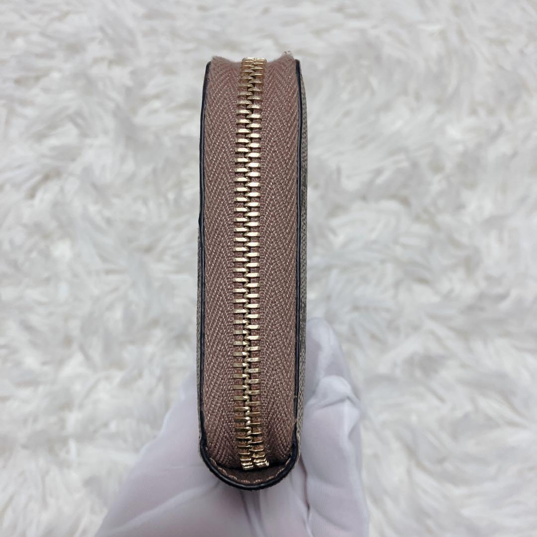 極美品 現行 GUCCI　長財布　マーモント　ラウンドファスナー　GGスプリーム
