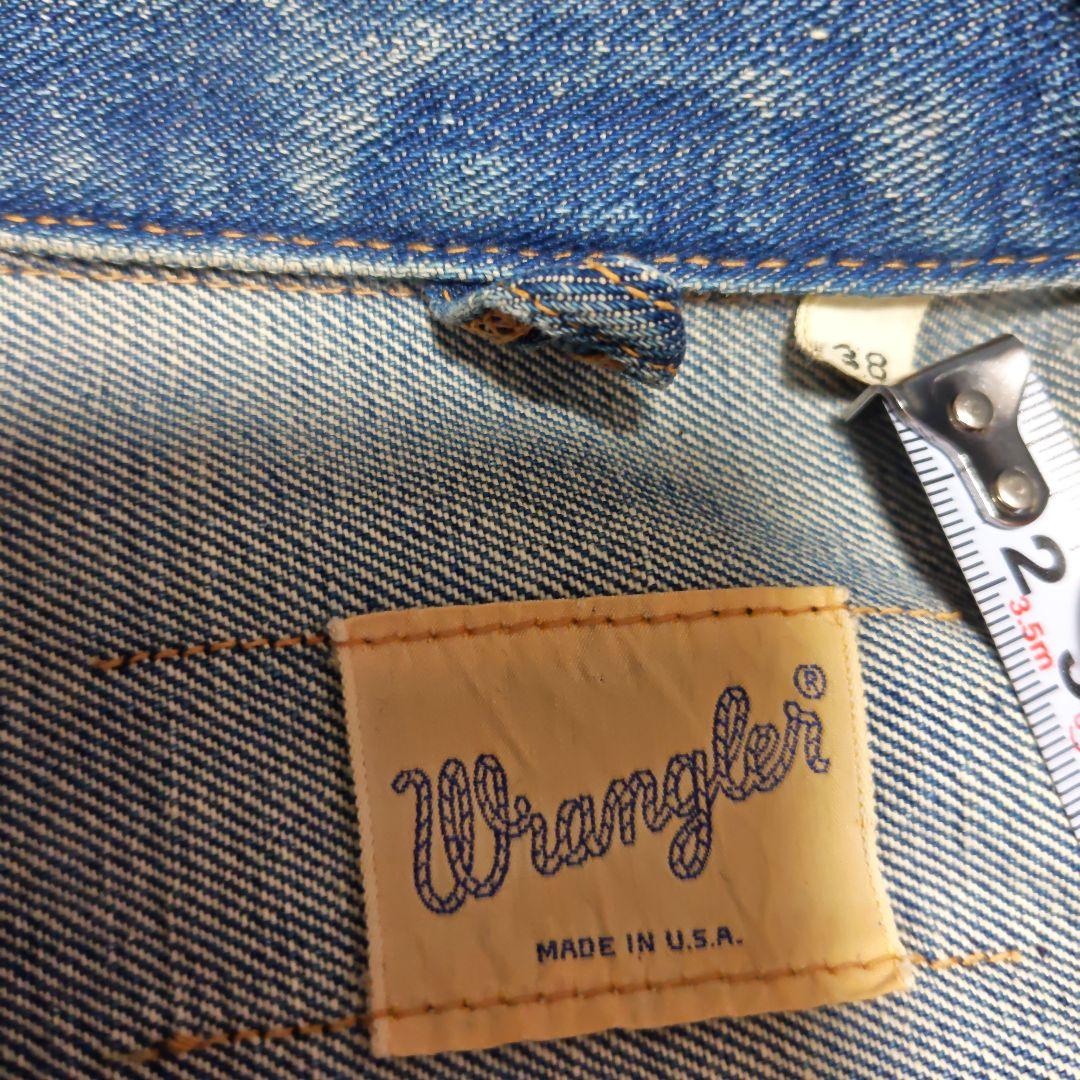 60s Wrangler デニムジャケット 124MJヴィンテージ