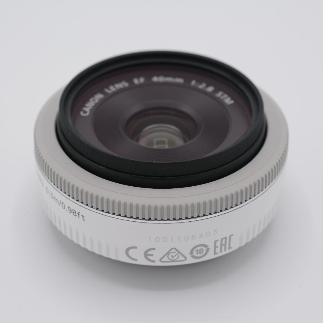 ❤️キャノン Canon EF 40mm F2.8 STM❤️希少ホワイト