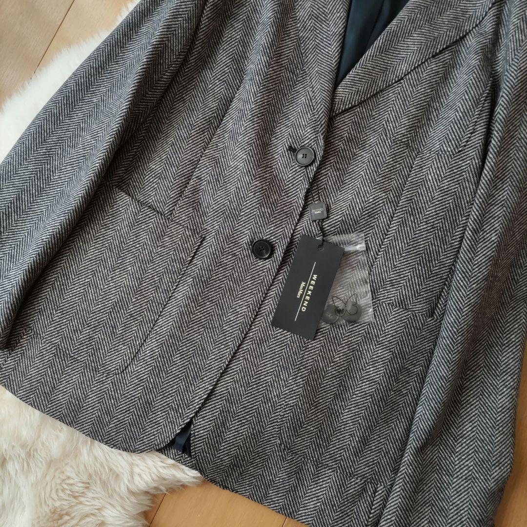 未使用☆46☆大きいサイズ☆テーラードジャケット☆マックスマーラウィークエンド