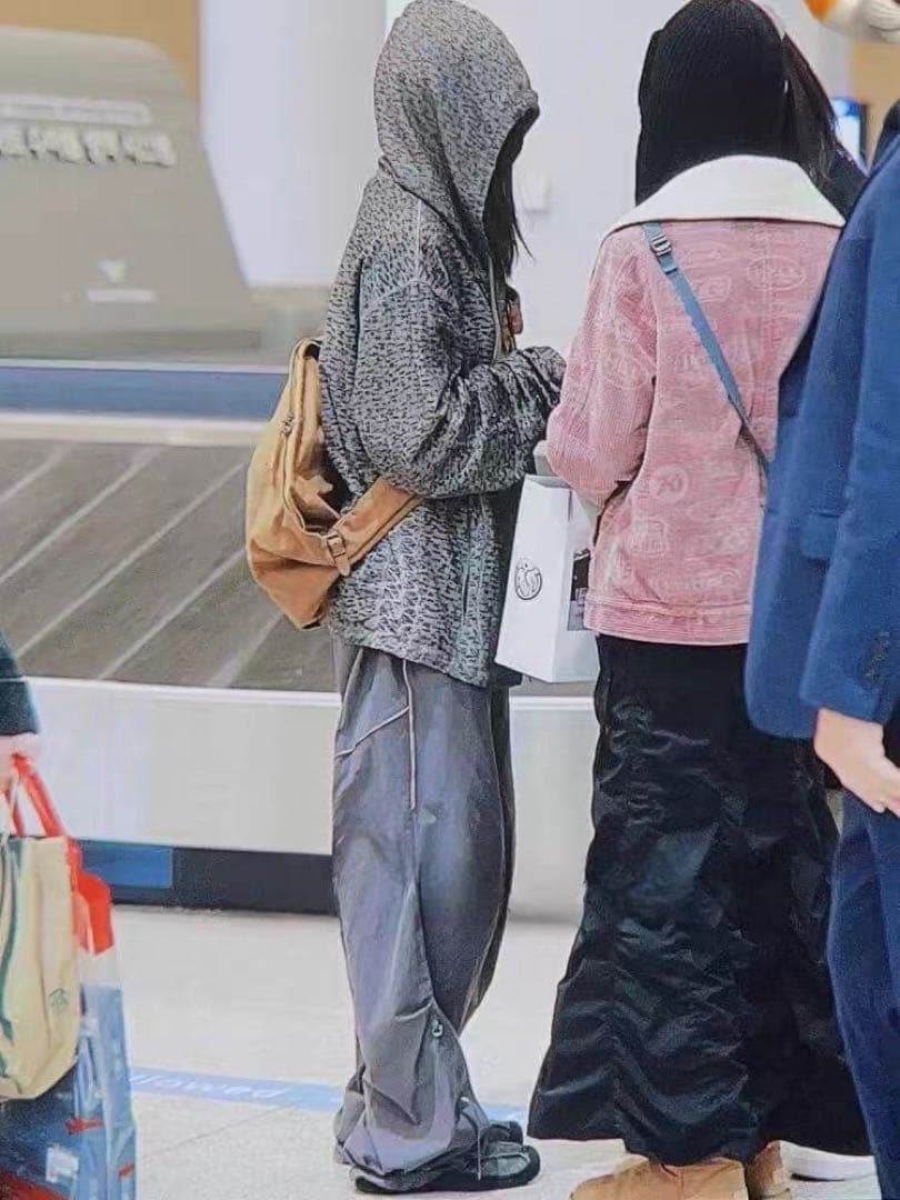 coyseio パンツ Strap Line Pants Grey 1サイズa5