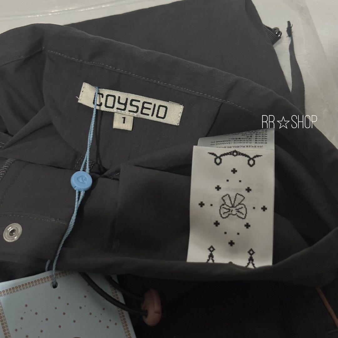 coyseio パンツ Strap Line Pants Grey 1サイズa5