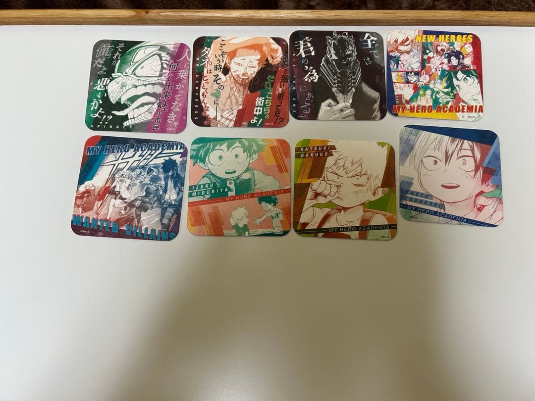 ヒロアカ展　コースター　全種セット（BOX特典有）