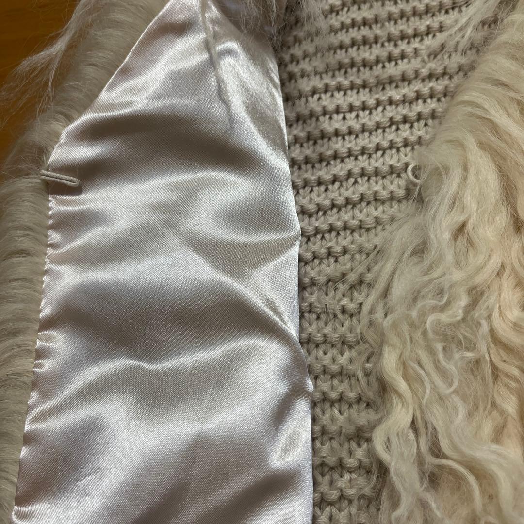 DOUBLE STANDARD CLOTHING チベットラム　　ファーベスト