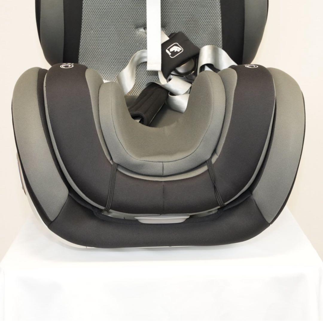 【美品】Nebio クルピットロングユース／ISOFIX 360°回転式