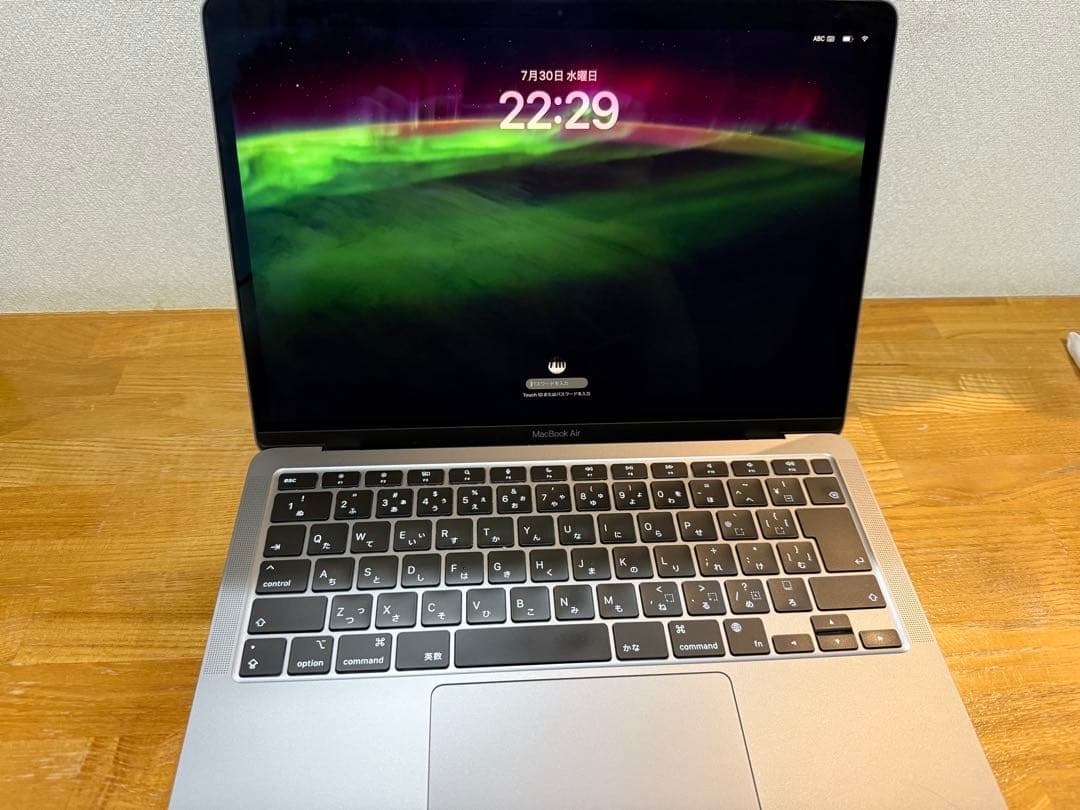 Macbook Air M1 256GB バッテリー95%