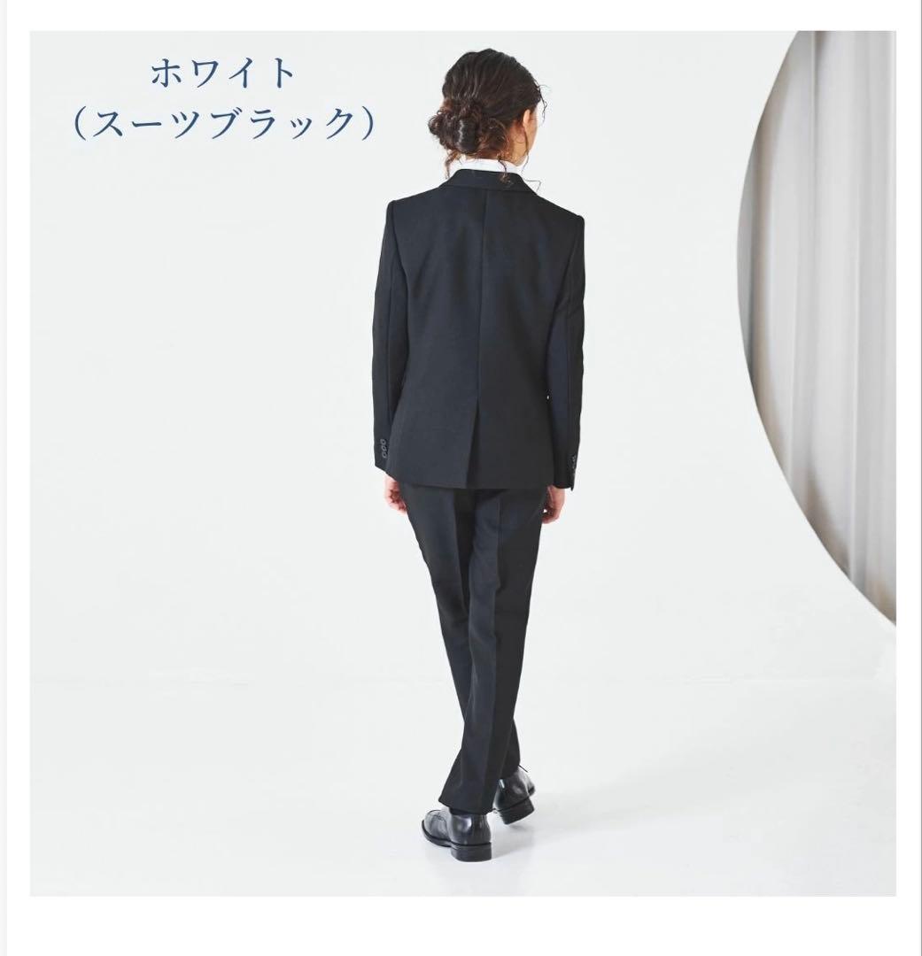 170 ブラックスーツセット　フォーマル　卒業式　レディフレディ