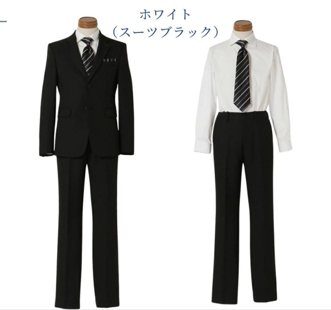170 ブラックスーツセット　フォーマル　卒業式　レディフレディ
