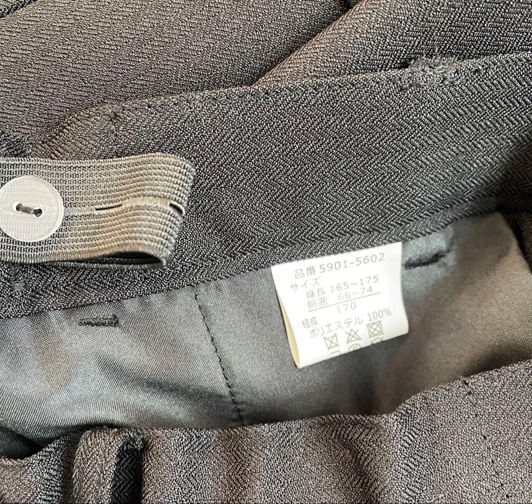 170 ブラックスーツセット　フォーマル　卒業式　レディフレディ