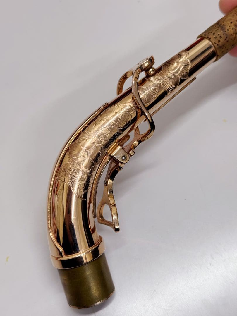 専用　ヤナギサワ アルトサックス用 95PGPネック 総銀・ピンクゴールドメッキ