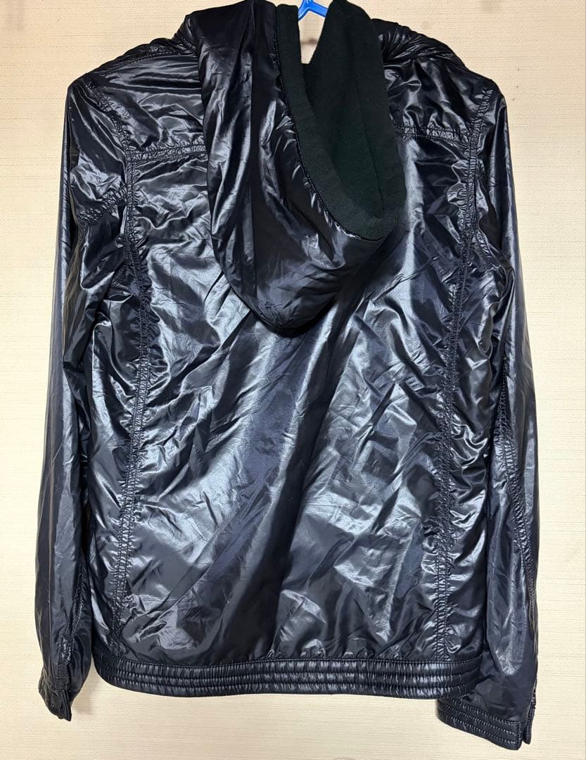 極美品ヒステリックグラマー フルジップナイロン切り替えパーカー