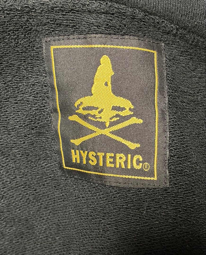 極美品ヒステリックグラマー フルジップナイロン切り替えパーカー