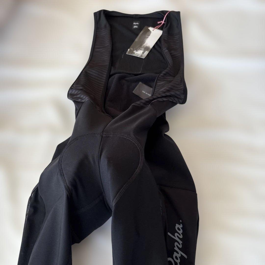 Rapha ブラック ビブタイツ S